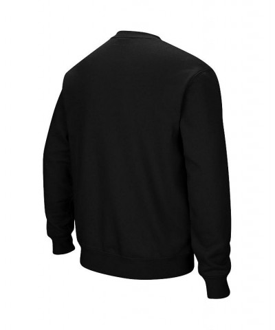 Men's Black Stanford Cardinal Arch & Logo Crew Neck Sweatshirt $26.40 Sweatshirt