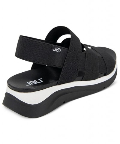 Ava Slip-On Slingback Sport Sandals Black $41.58 Shoes