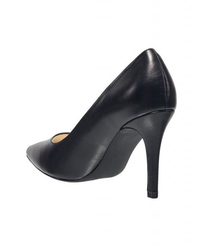 Women's Gayle Pointed Pumps Black $49.98 Shoes