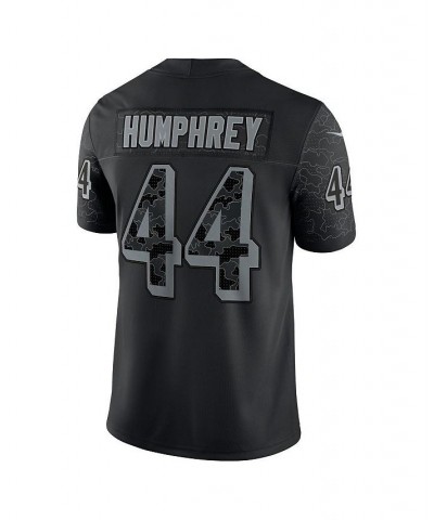 Men's Marlon Humphrey Black Baltimore Ravens Reflective Limited Jersey $91.65 Jersey