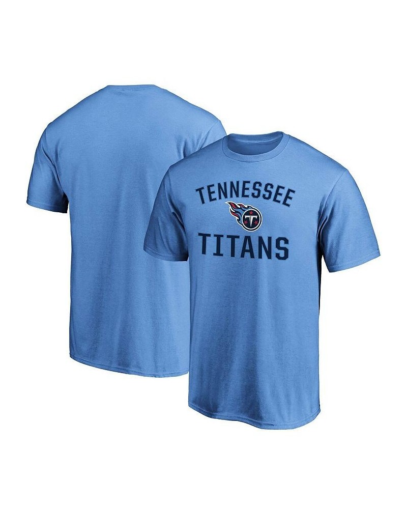 Men's Branded Light Blue Tennessee Titans Victory Arch T-shirt $16.17 T-Shirts