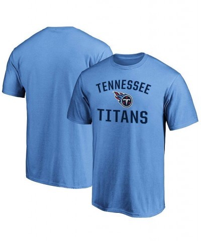 Men's Branded Light Blue Tennessee Titans Victory Arch T-shirt $16.17 T-Shirts