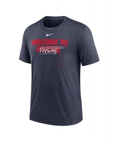 Men's Heather Navy Boston Red Sox Home Spin Tri-Blend T-shirt $23.50 T-Shirts