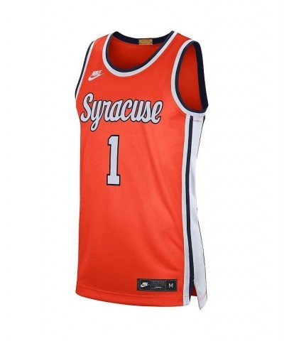 Men's 1 Orange Syracuse Orange Limited Retro Basketball Jersey $36.00 Jersey