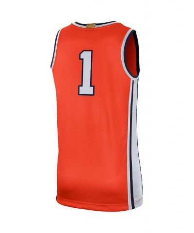 Men's 1 Orange Syracuse Orange Limited Retro Basketball Jersey $36.00 Jersey