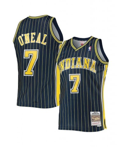 Men's Jermaine O'Neal Navy Indiana Pacers 2003-04 Hardwood Classics Swingman Jersey $59.45 Jersey