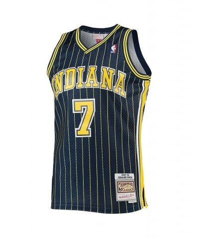 Men's Jermaine O'Neal Navy Indiana Pacers 2003-04 Hardwood Classics Swingman Jersey $59.45 Jersey