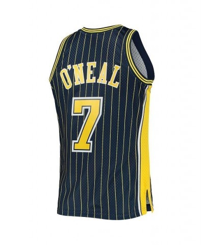 Men's Jermaine O'Neal Navy Indiana Pacers 2003-04 Hardwood Classics Swingman Jersey $59.45 Jersey