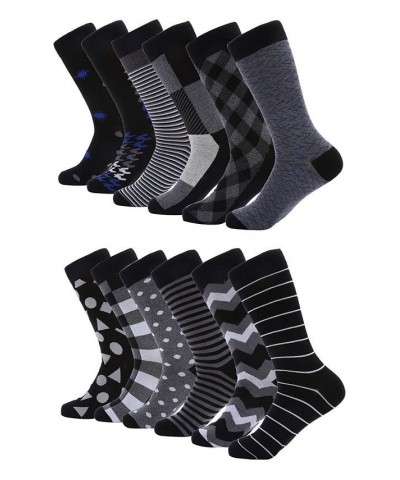 Men's Modern Collection Dress Socks Pack of 12 PD05 $30.00 Socks