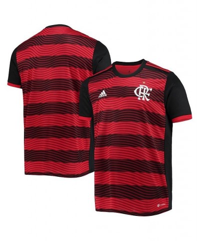 Men's Red CR Flamengo 2022/23 Home Replica Jersey $42.00 Jersey