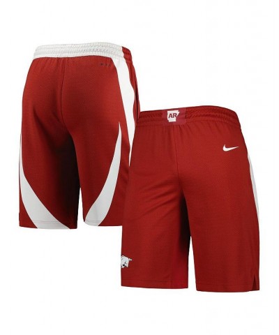 Men's Crimson Arkansas Razorbacks Replica Team Basketball Shorts $36.75 Shorts