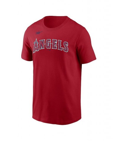 Men's Bo Jackson Red California Angels Cooperstown Collection Name and Number T-shirt $23.84 T-Shirts