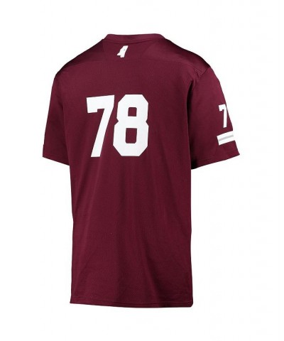 Men's 78 Maroon Mississippi State Bulldogs Team Premier Football Jersey $57.40 Jersey