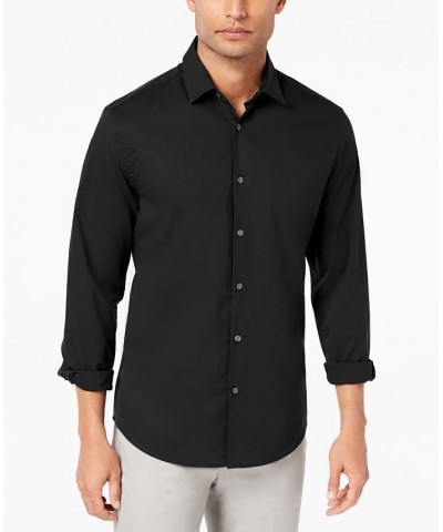 Men’s Stretch Modern Solid Shirt PD01 $17.39 Shirts