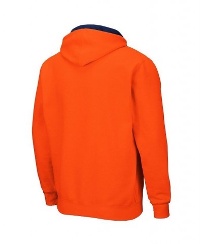 Men's Orange Auburn Tigers Arch Logo 3.0 Full-Zip Hoodie $24.60 Sweatshirt