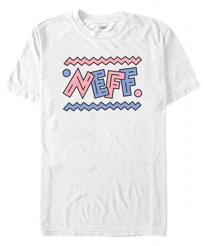 Men's NEFF Scaler Party Short Sleeve T-shirt White $14.70 T-Shirts