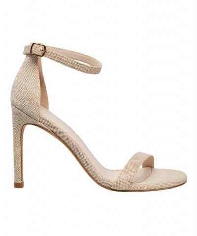 Women's Maui Open-Toe Ankle-Strap Dress Sandals Gold $32.64 Shoes