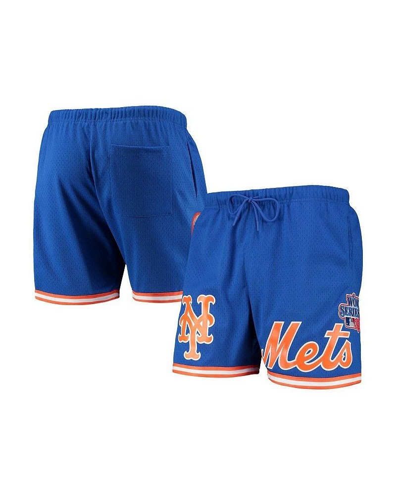 Men's Royal New York Mets 1986 World Series Mesh Shorts $33.00 Shorts