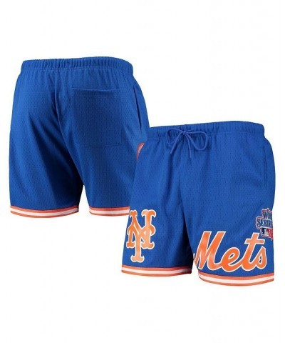 Men's Royal New York Mets 1986 World Series Mesh Shorts $33.00 Shorts