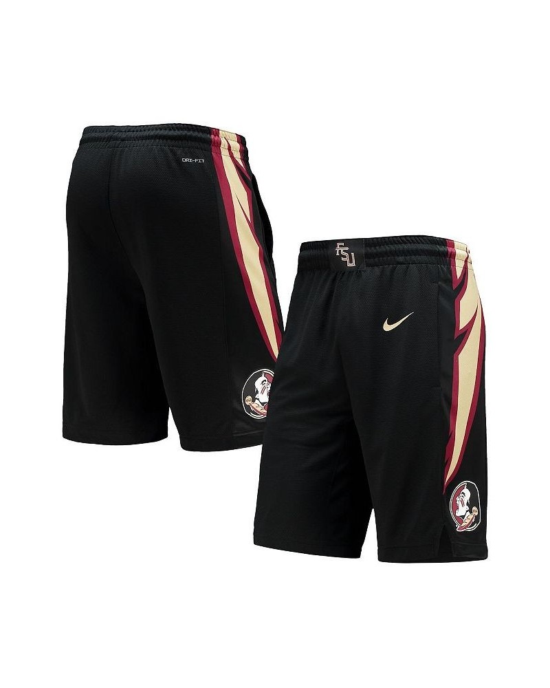 Men's Black Florida State Seminoles Replica Performance Basketball Shorts $31.50 Shorts