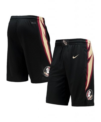 Men's Black Florida State Seminoles Replica Performance Basketball Shorts $31.50 Shorts