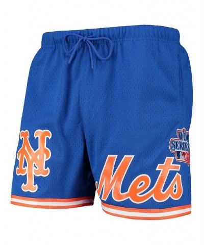 Men's Royal New York Mets 1986 World Series Mesh Shorts $33.00 Shorts