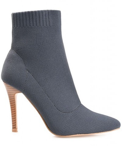 Women's Milyna Knit Booties Pink $48.44 Shoes