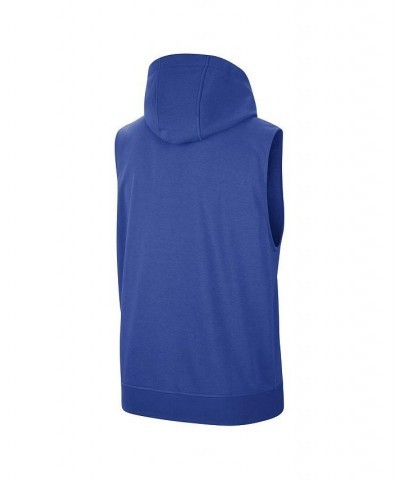 Men's Brand Royal Florida Gators Logo Performance Sleeveless Pullover Hoodie $38.49 T-Shirts