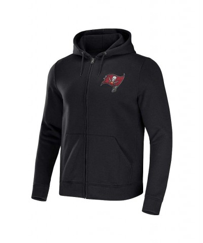 Men's NFL x Darius Rucker Collection by Black Tampa Bay Buccaneers Rocker Full-Zip Hoodie $40.55 Sweatshirt