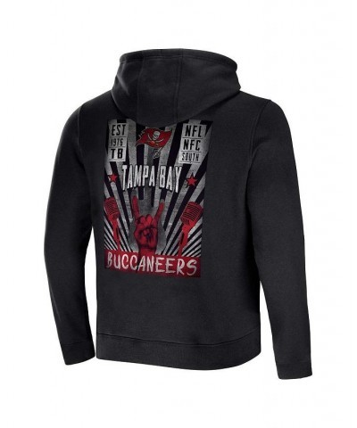 Men's NFL x Darius Rucker Collection by Black Tampa Bay Buccaneers Rocker Full-Zip Hoodie $40.55 Sweatshirt