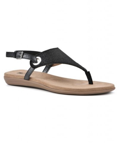 London Women's Flat Sandals PD07 $28.98 Shoes