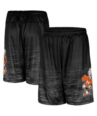 Men's Black Miami Hurricanes Broski Shorts $22.55 Shorts