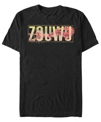 Men's Fantastic Beasts Zouwu Short Sleeve T-shirt Black $15.05 T-Shirts