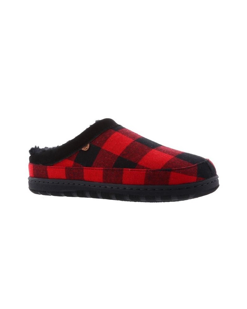 Men's Julian Clog II Slippers Red $27.72 Shoes