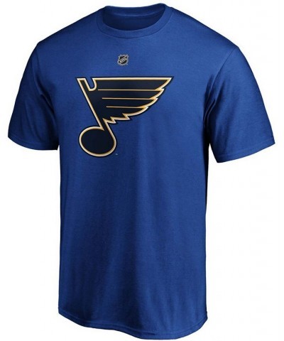 Men's Brayden Schenn Blue St. Louis Blues Authentic Stack Player Name and Number T-shirt $16.66 T-Shirts