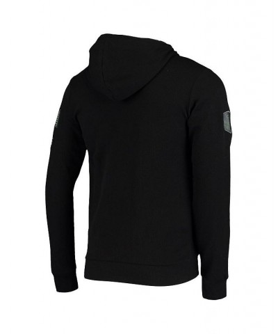 Men's Black Oregon Ducks OHT Military-Inspired Appreciation Waffle Full-Zip Hoodie $29.40 Sweatshirt