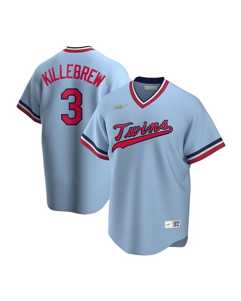 Men's Harmon Killebrew Light Blue Minnesota Twins Road Cooperstown Collection Player Jersey $43.50 Jersey