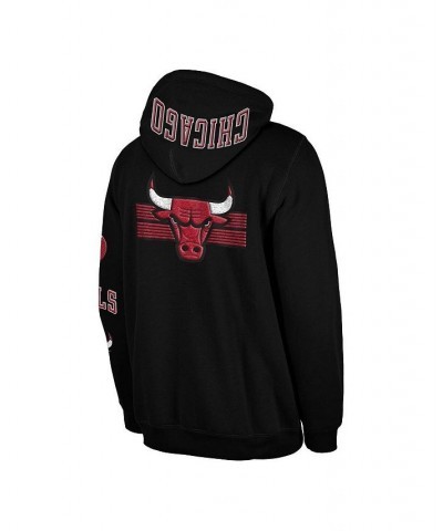 Men's Black Chicago Bulls 2022/23 City Edition Elite Pack Pullover Hoodie $66.15 Sweatshirt