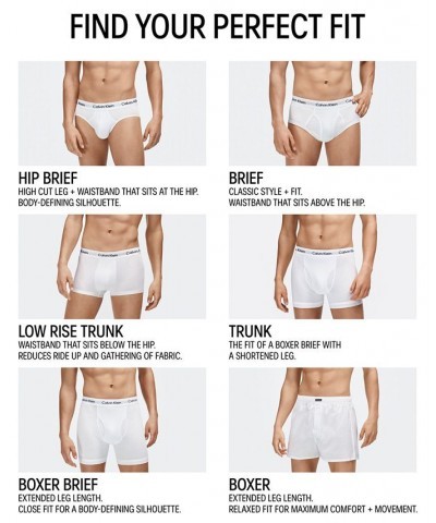 Men's 5-Pack Cotton Classic Boxer Briefs PD01 $28.41 Underwear