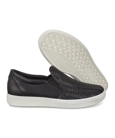 Women's Soft 7 Woven Slip-On Sneakers Multi $75.60 Shoes