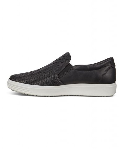 Women's Soft 7 Woven Slip-On Sneakers Multi $75.60 Shoes