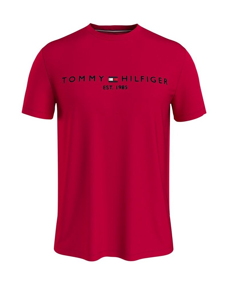 Men's Logo-Print Slim-Fit T-Shirt Red $26.54 T-Shirts