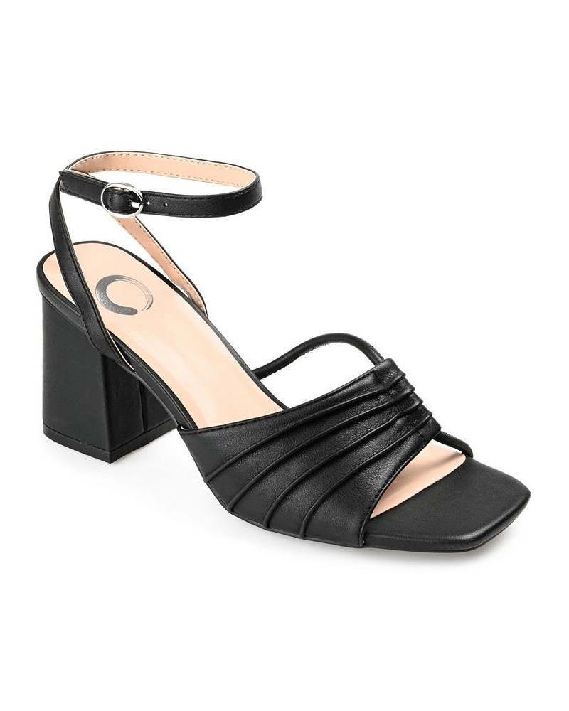 Women's Shillo Dress Sandals Black $38.95 Shoes