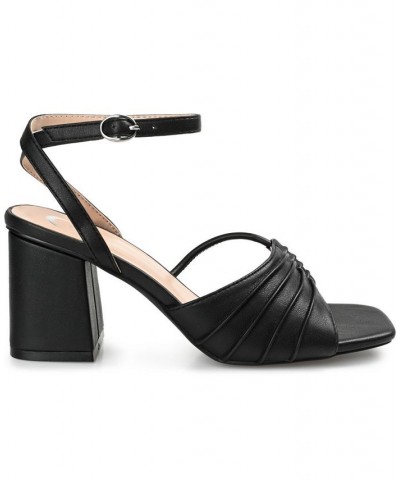 Women's Shillo Dress Sandals Black $38.95 Shoes