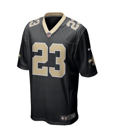 Men's Marshon Lattimore Black New Orleans Saints Game Player Jersey $51.36 Jersey