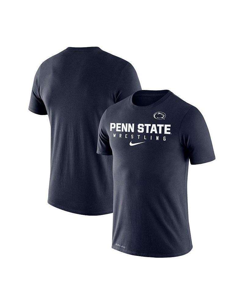 Men's Navy Penn State Nittany Lions Wrestling Legend Performance T-shirt $23.00 T-Shirts