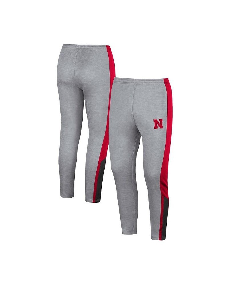 Men's Gray Nebraska Huskers Up Top Pants $23.65 Pants