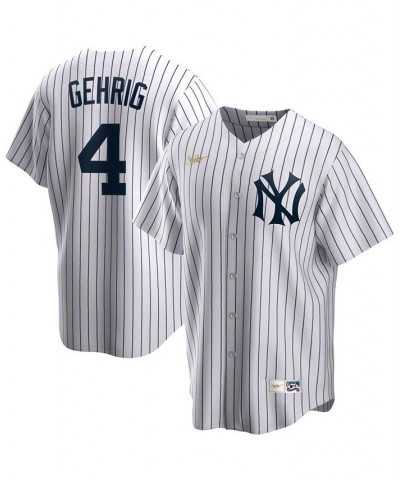 Men's Lou Gehrig White New York Yankees Home Cooperstown Collection Player Jersey $86.00 Jersey