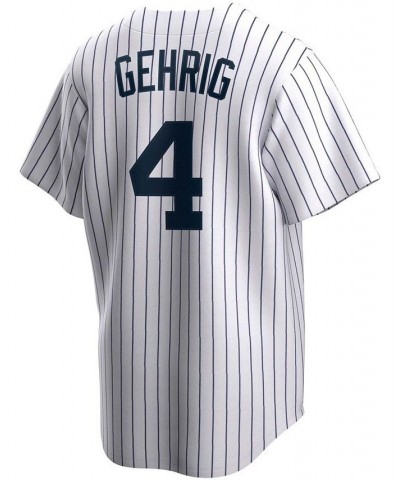 Men's Lou Gehrig White New York Yankees Home Cooperstown Collection Player Jersey $86.00 Jersey