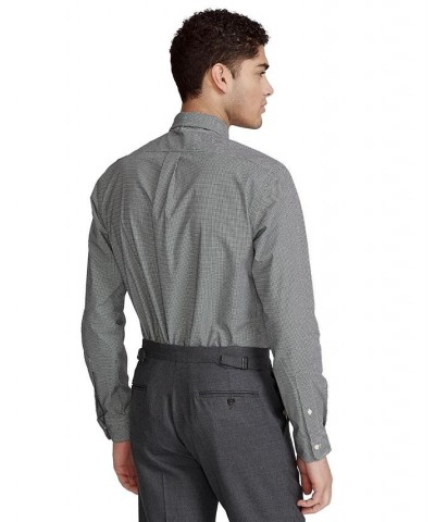 Classic-Fit Checked Poplin Shirt Black/white Check $41.85 Shirts